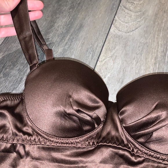 Brown cinderella cami Blush - Picture 2 of 5